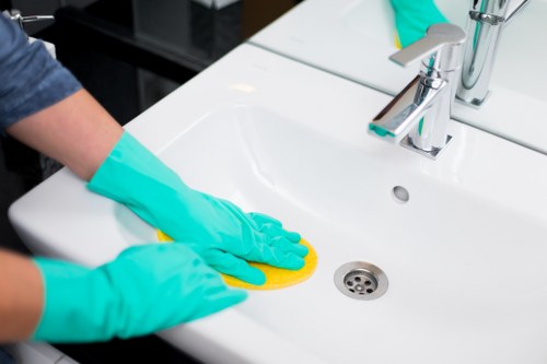 Detailed cleaning of a kitchen by Streatham cleaning specialists